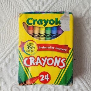 CRAYOLA CRAYONS 24 PACK 2014 Including DANDELION